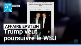 Affaire Epstein : Trump veut poursuivre le Wall Street Journal après un article l’impliquant