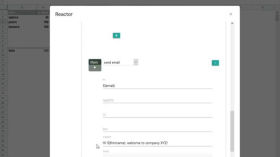 Reactor addon detects new spreadsheet-rows