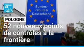 La Pologne introduit des contrôles aux frontières avec l'Allemagne et la Lituanie • FRANCE 24