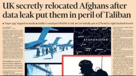 "L'attitude dangereusement désinvolte du Royaume-Uni vis-à-vis des Afghans" • FRANCE 24