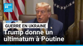 Ukraine : Trump donne cinquante jours à Poutine pour mettre fin à la guerre • FRANCE 24