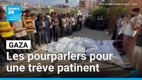 22 morts à Gaza, les pourparlers pour une trêve patinent • FRANCE 24