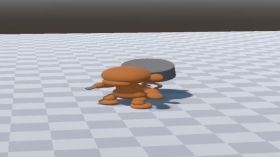 Hammer-time devlog #4 - Player Character Squash & Stretch Showcase
