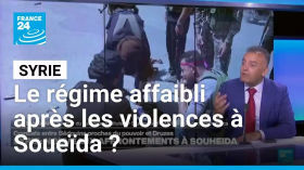 Syrie : le désengagement à Soueïda met en lumière la fragilité du régime • FRANCE 24