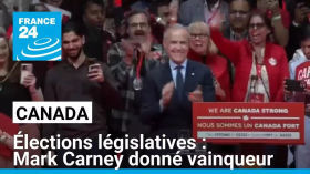Élections législatives au Canada : Mark Carney donné vainqueur • FRANCE 24