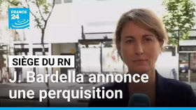 Jordan Bardella annonce une perquisition du siège du RN et dénonce "un acharnement" • FRANCE 24