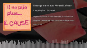 S03E01 : En rouge et noir avec Michael Lafosse