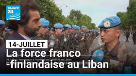 14-Juillet : le capitaine Cyril revient sur la mission de la force franco-finlandaise au Liban
