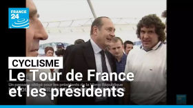 Le Tour de France, rendez-vous incontournable des présidents de la Vème République • FRANCE 24