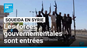 Syrie : les forces gouvernementales sont entrées à Soueida, fief druze • FRANCE 24