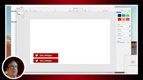Animierte Social Media Overlays Buttons mit Keynote erstellen für Ecamm Live oder OBS