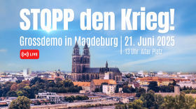 Demo für Frieden, Freiheit, Volksabstimmung  -  Magdeburg 21.06.2025