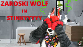 Zaroski Wolf in Stinkyyyyy