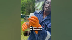 Cet américain fabrique du diesel avec du plastique  #diesel  #essence  #plastique  #shorts