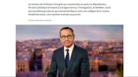 Bruno Retailleau à la tête de LR: "Une droite musclée" • FRANCE 24