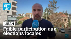 Liban : faible participation aux élections locales dans le sud du pays • FRANCE 24