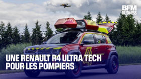Une Renault R4 ultra tech pour les pompiers