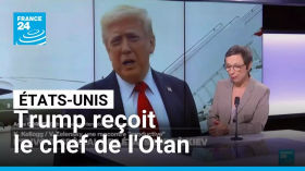 Trump reçoit le chef de l'Otan, après avoir promis des Patriot à l'Ukraine • FRANCE 24