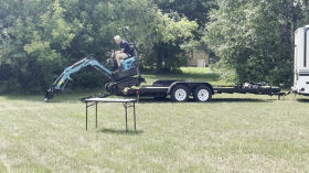 RMC45 Mini Excavator Test Drive