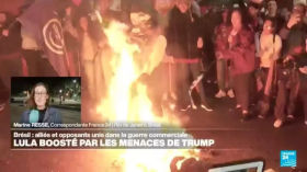 La popularité de Lula boostée par les menaces de Donald Trump • FRANCE 24