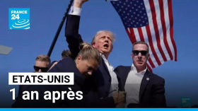 Etats-Unis : il y a un an jour pour jour, Trump est blessé par balle • FRANCE 24
