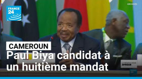 Cameroun : le président Paul Biya se déclare candidat à un huitième mandat • FRANCE 24