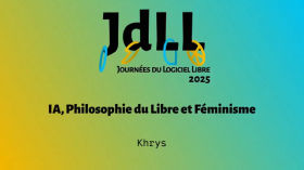 IA, Philosophie du Libre et Féminisme - Khrys - JdLL2025