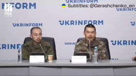 Press conference of the Chinese mercenaries captured in Ukraine
