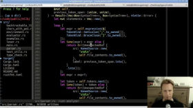 Mini-rust in Rust 036: Evaluating code blocks