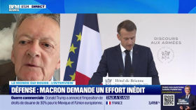 Le monde qui bouge - L'Interview : Défense, Macron demande un effort inédit