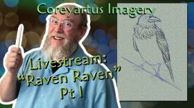 Coreyartus Imagery's Livestream - 7/1/25 Making "Raven", Pt 1