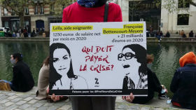 Attac Paris 19-20 — Campagne "Profiteurs de la crise"