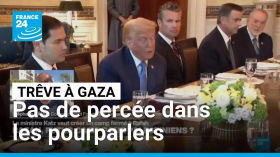 Trêve à Gaza : pas de percée dans les pourparlers entre Israël et le Hamas • FRANCE 24