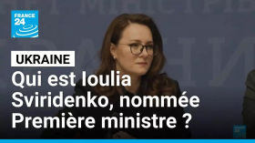 Ukraine : qui est Ioulia Sviridenko, nommée au poste de Premier ministre ? • FRANCE 24