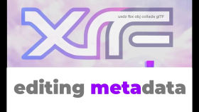 XR Fragments: editing XR metadata