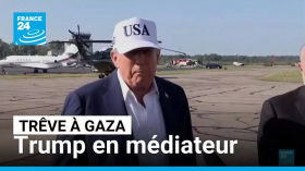 Gaza : mettre fin à la guerre est la "priorité absolue" de Trump • FRANCE 24