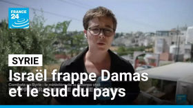 Israël frappe Damas et le sud de la Syrie • FRANCE 24