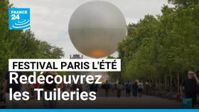 Festival Paris l'Été : redécouvrez les Tuileries avec des oeuvres engagées • FRANCE 24