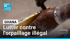 Ghana : création d'une unité spéciale pour lutter contre l'orpaillage illégal • FRANCE 24