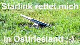 Starlink rettet mich in Ostfriesland
