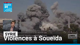 Syrie : état des lieux des violences et tensions à Soueïda • FRANCE 24