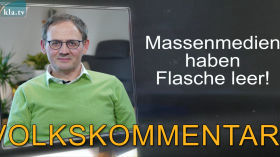 Massenmedien haben Flasche leer!